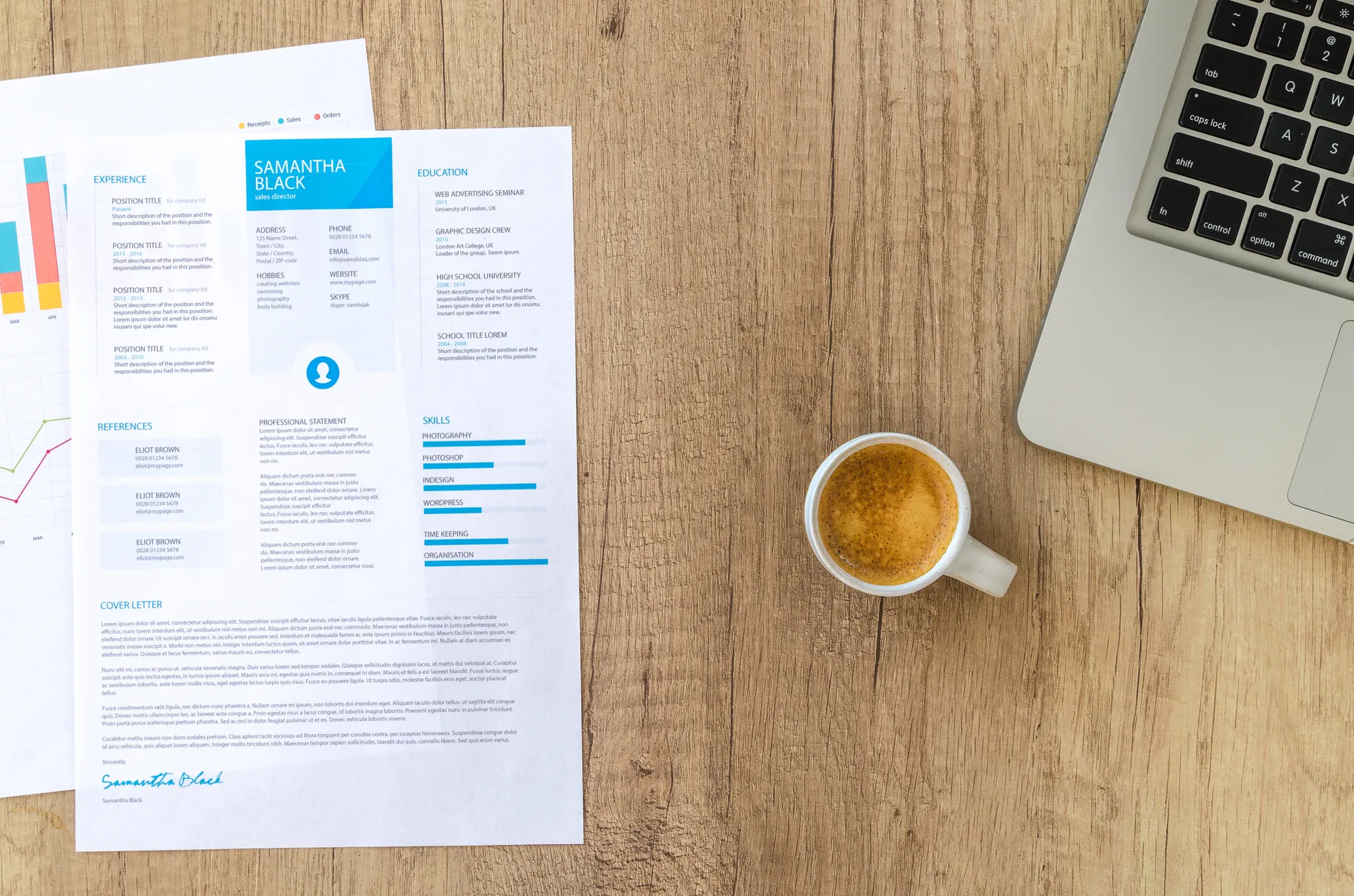 Dijital CV tarama süreci görseli