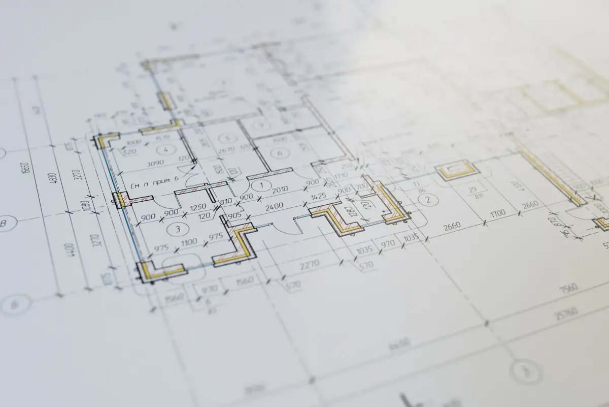 Teknik çizim planları ve mimari projeler