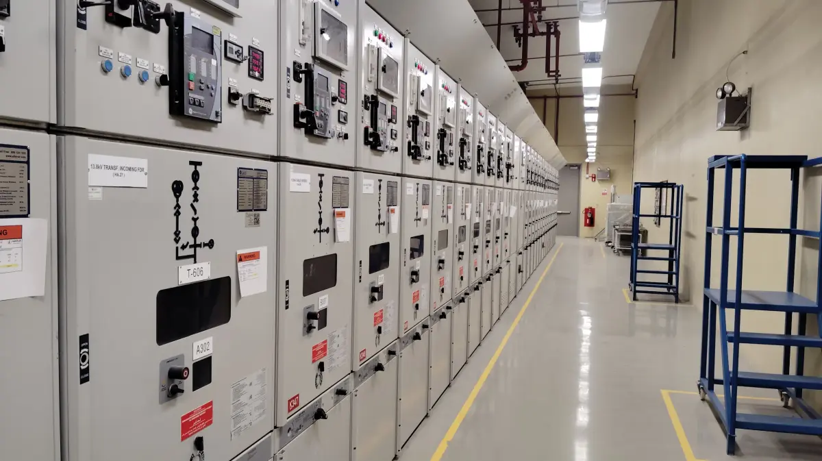 Fabrika elektrik kontrol panosu