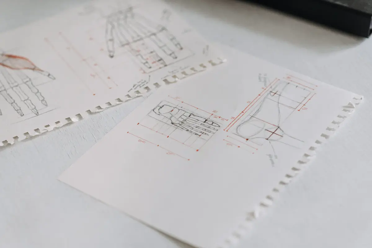 bilgisayar ekranında AutoCAD çizimi