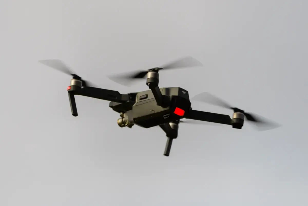 Drone ile havadan haritalama çalışması